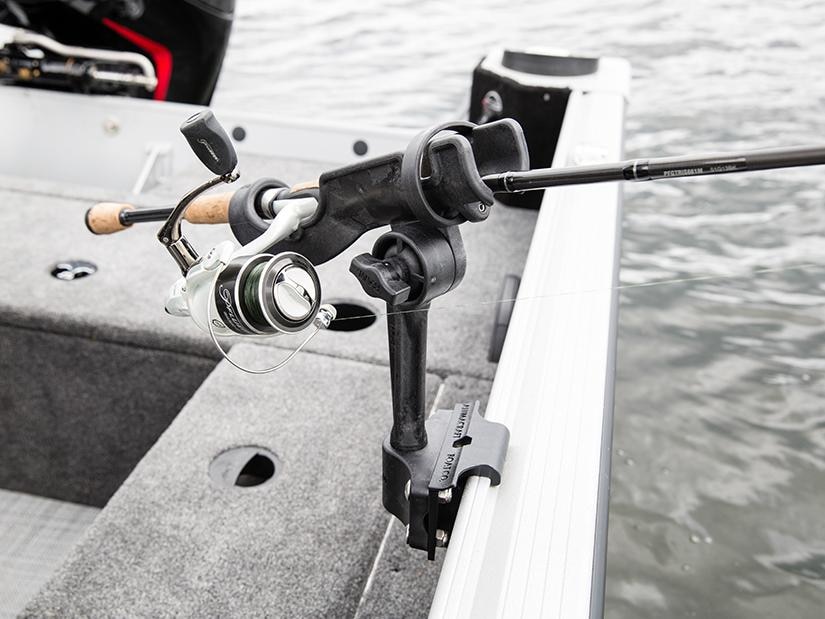 Fishing Boat Rod Holder Rail Mounted Easy Install Replaces