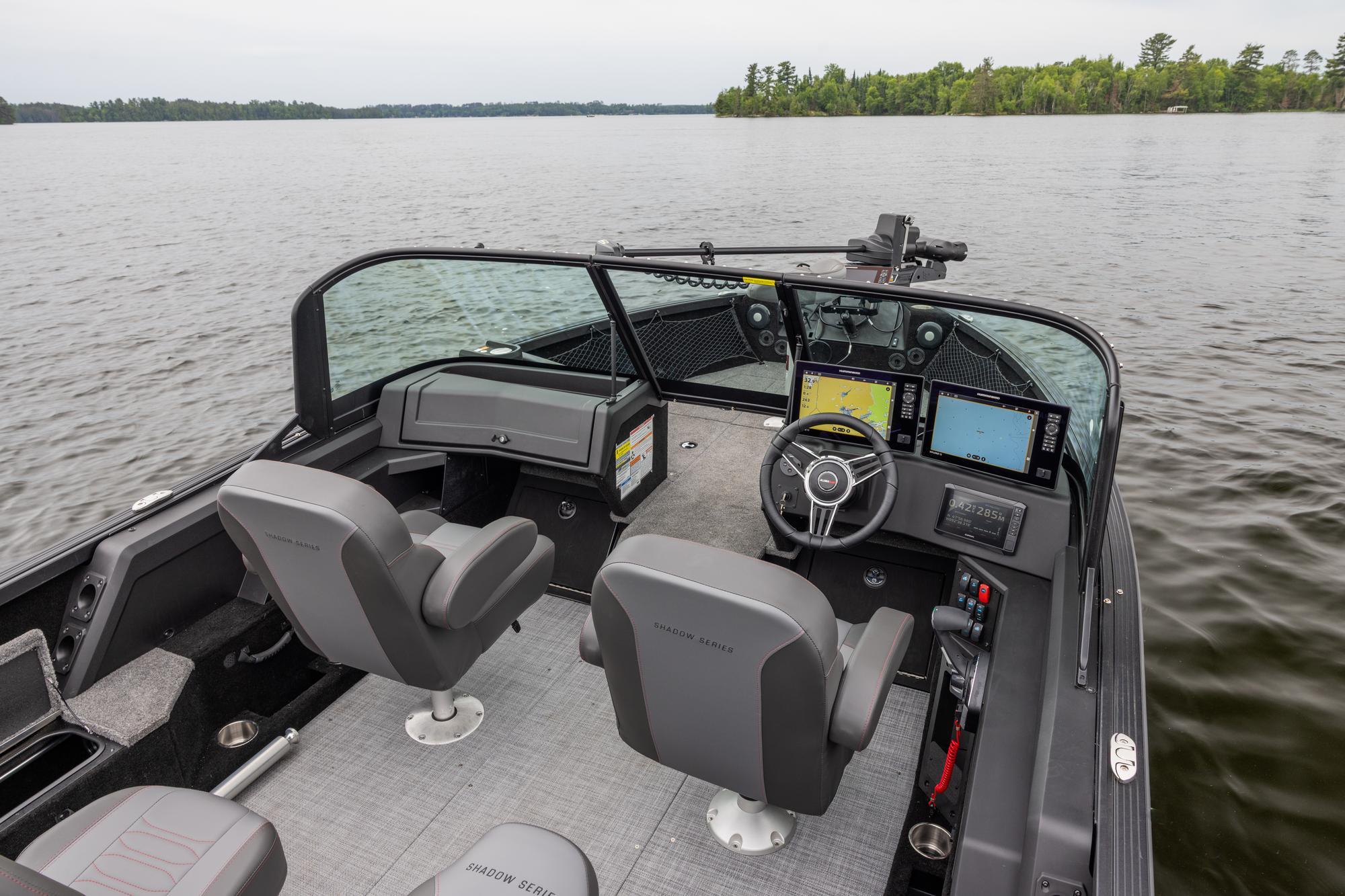 Alumacraft fishing boat