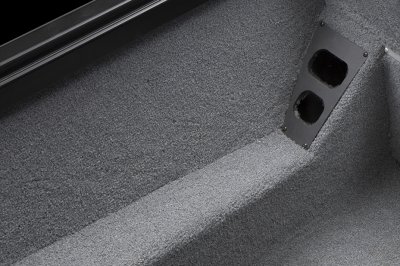 Fishing Rod Holster on Alumacraft Pro 175 Bass Boat