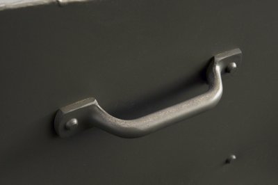Close Up of Handle For Lifting Alumacraft 1236 Jon Sierra Boat